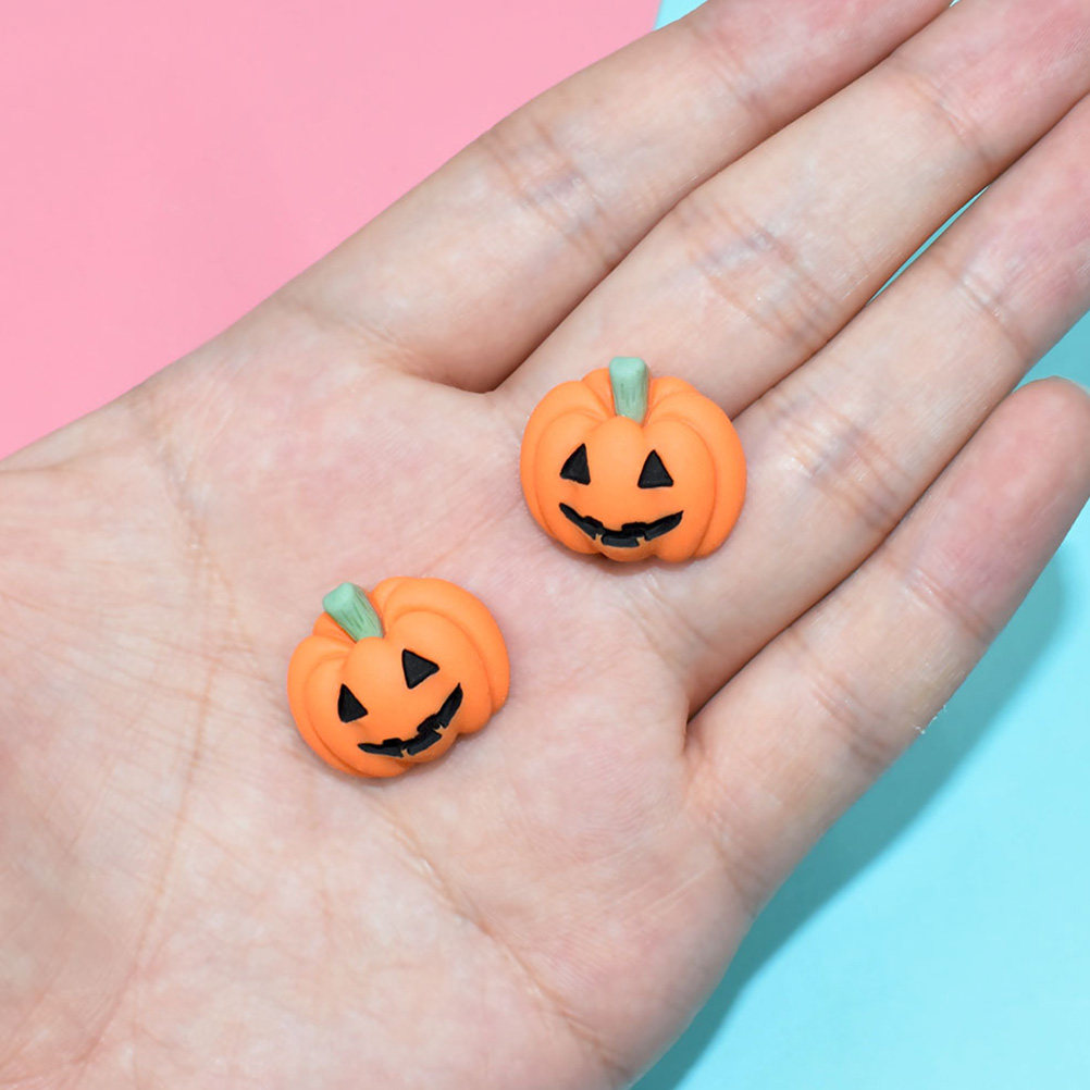 20Pcs Halloween Pumpkin Resin  - огляд і ціна Embellishments For Scrapbooking